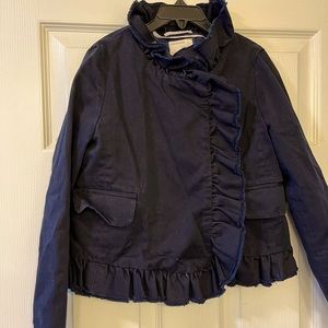 Crew Cuts girls navy blue blazer size 8